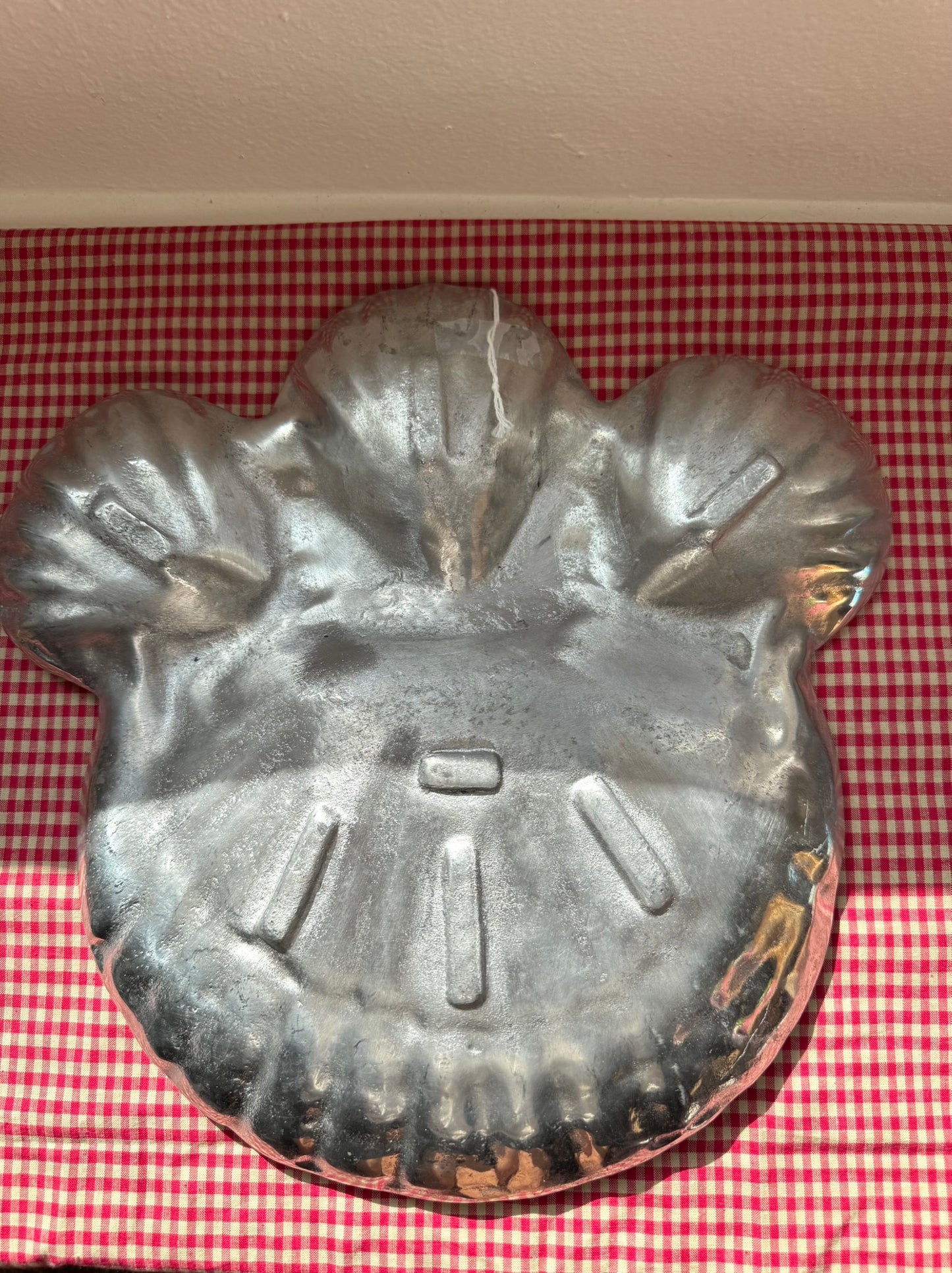 Silver Shell Serving Dish