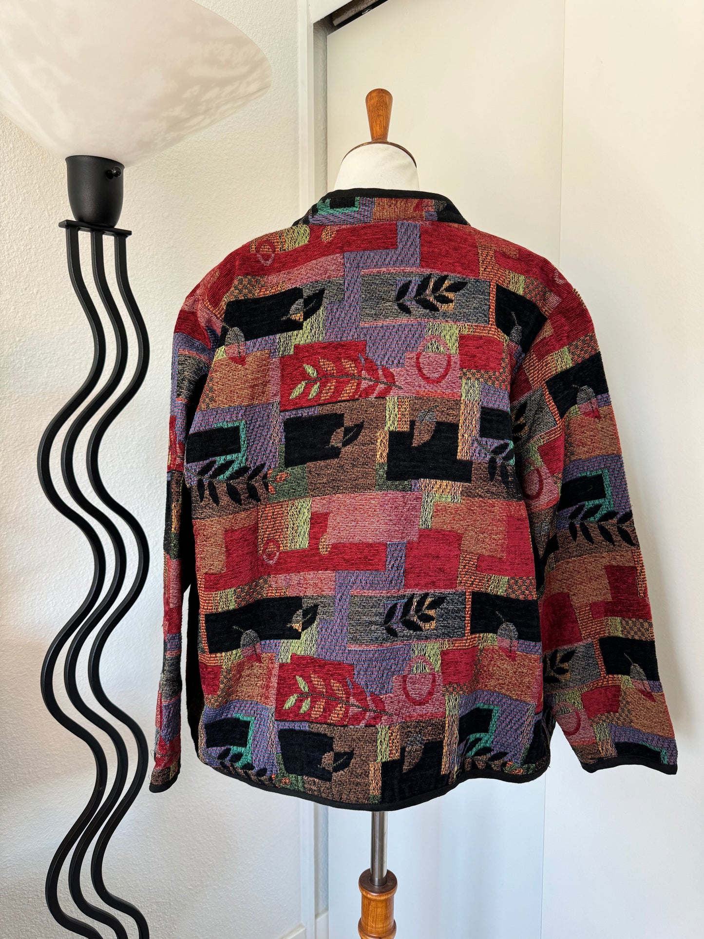 Vintage Fall Leaves Coat (1X)