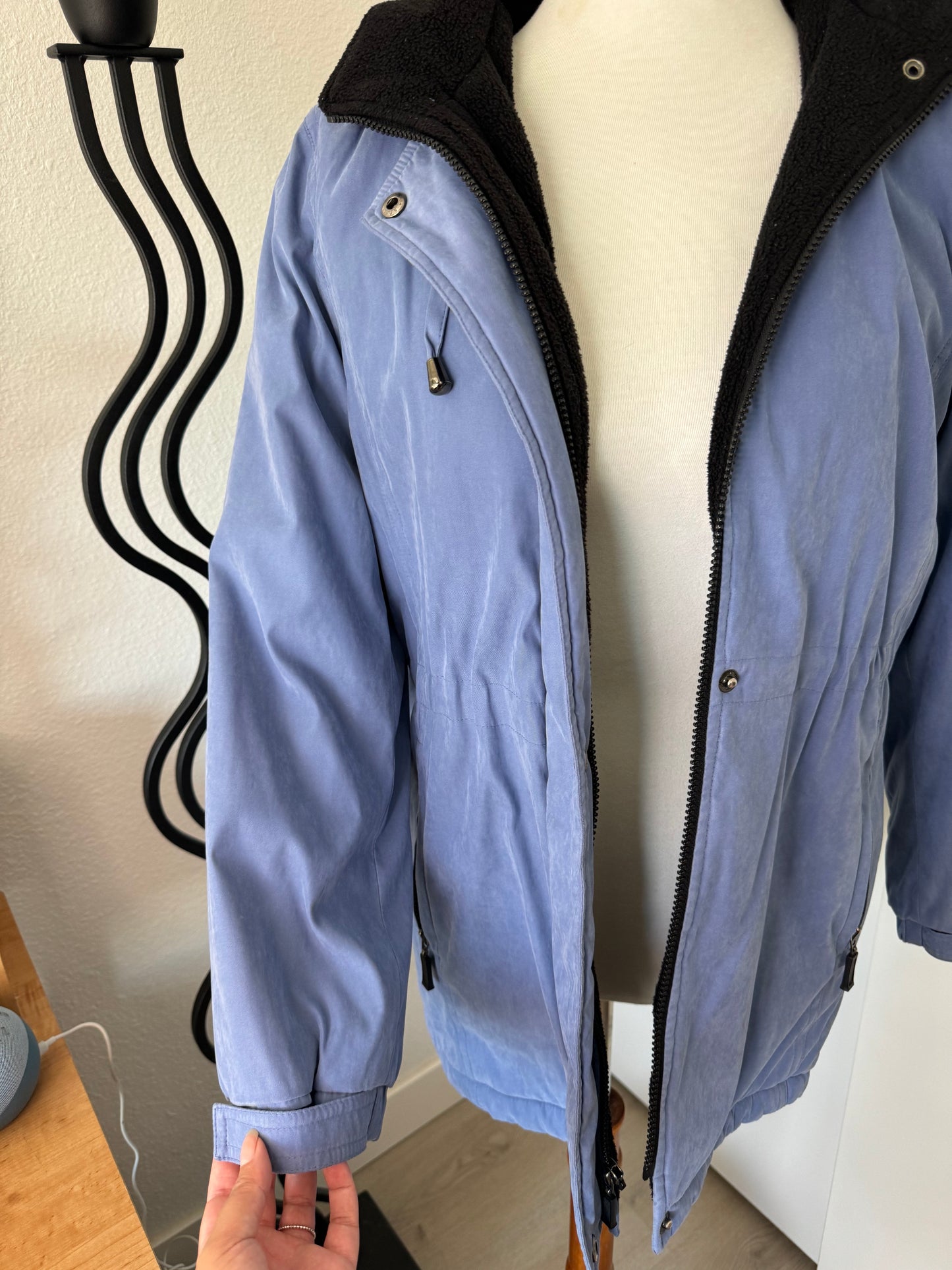 Periwinkle Winter Coat (S)