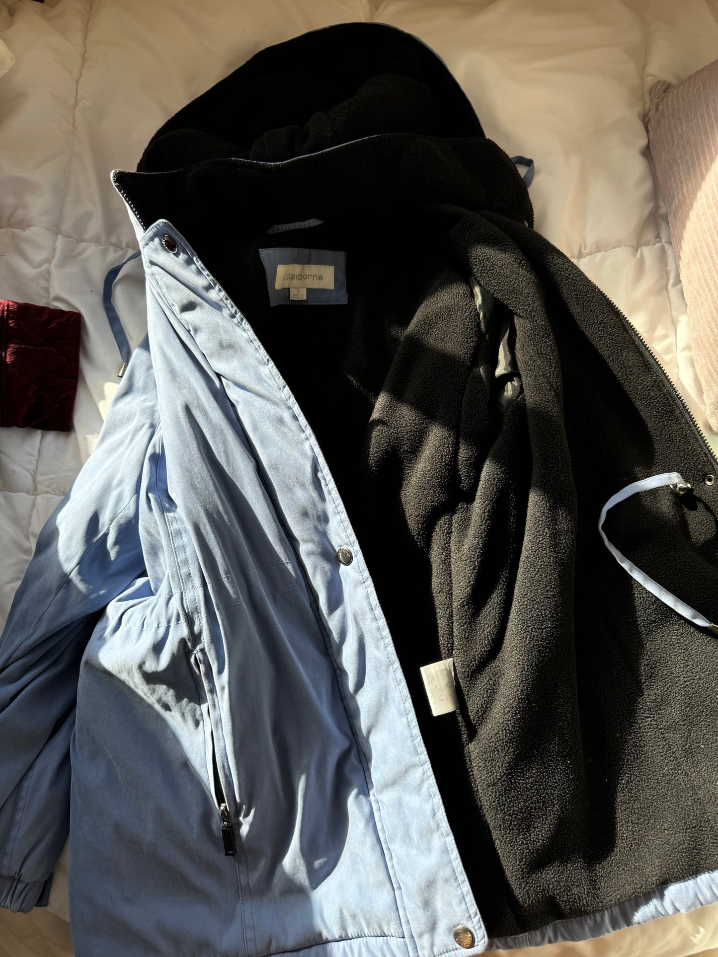 Periwinkle Winter Coat (S)