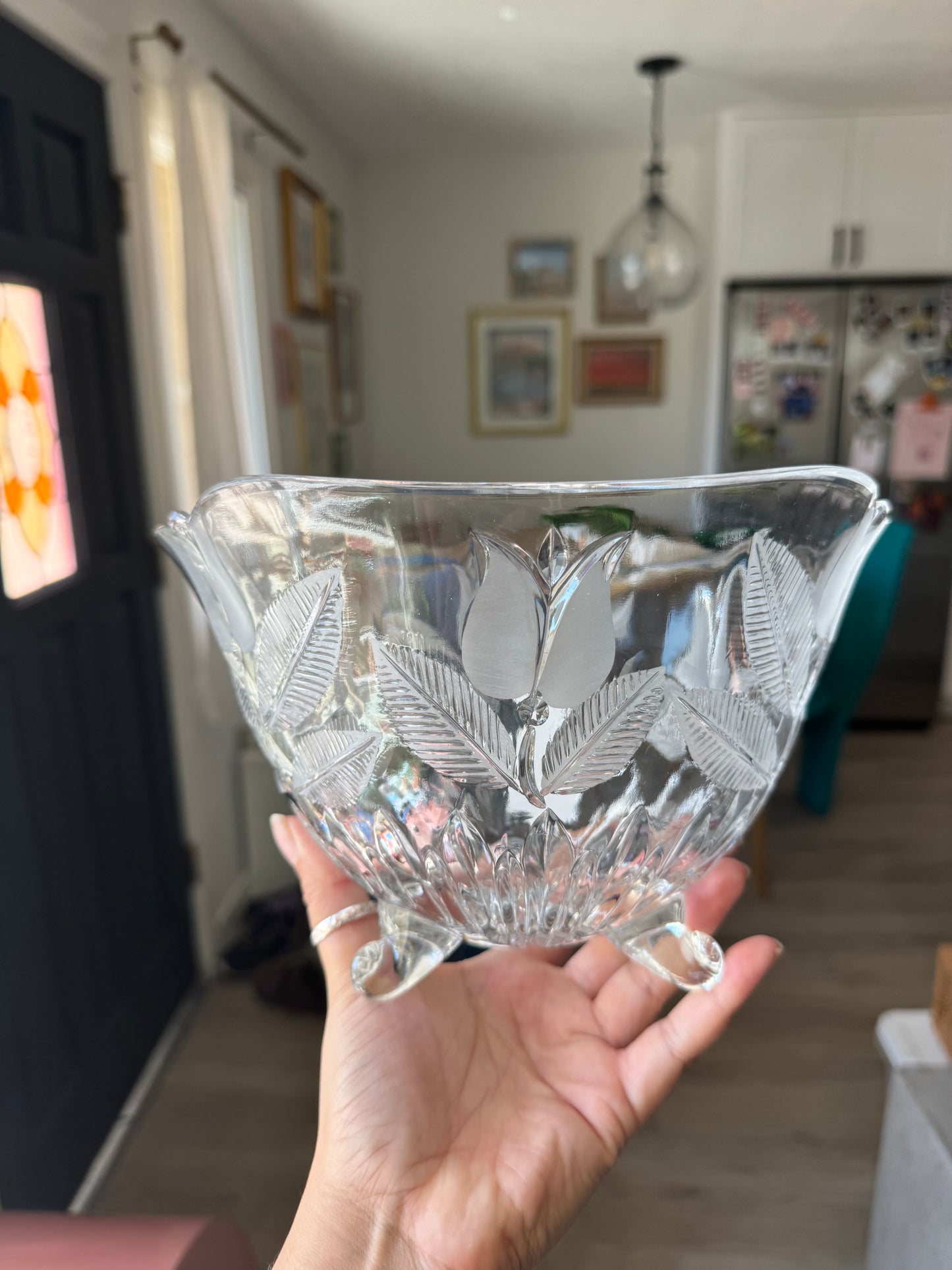 Crystal Tulip Bowl