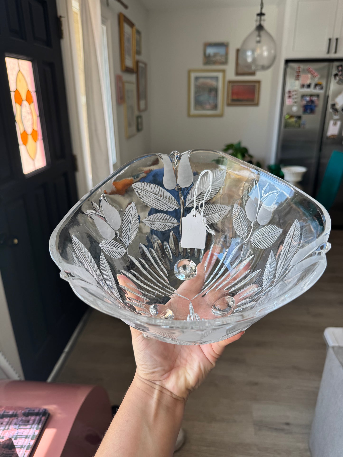 Crystal Tulip Bowl