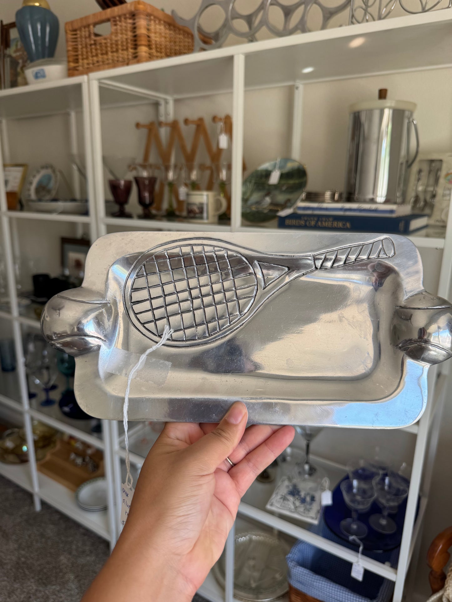 Silver Tennis Platter