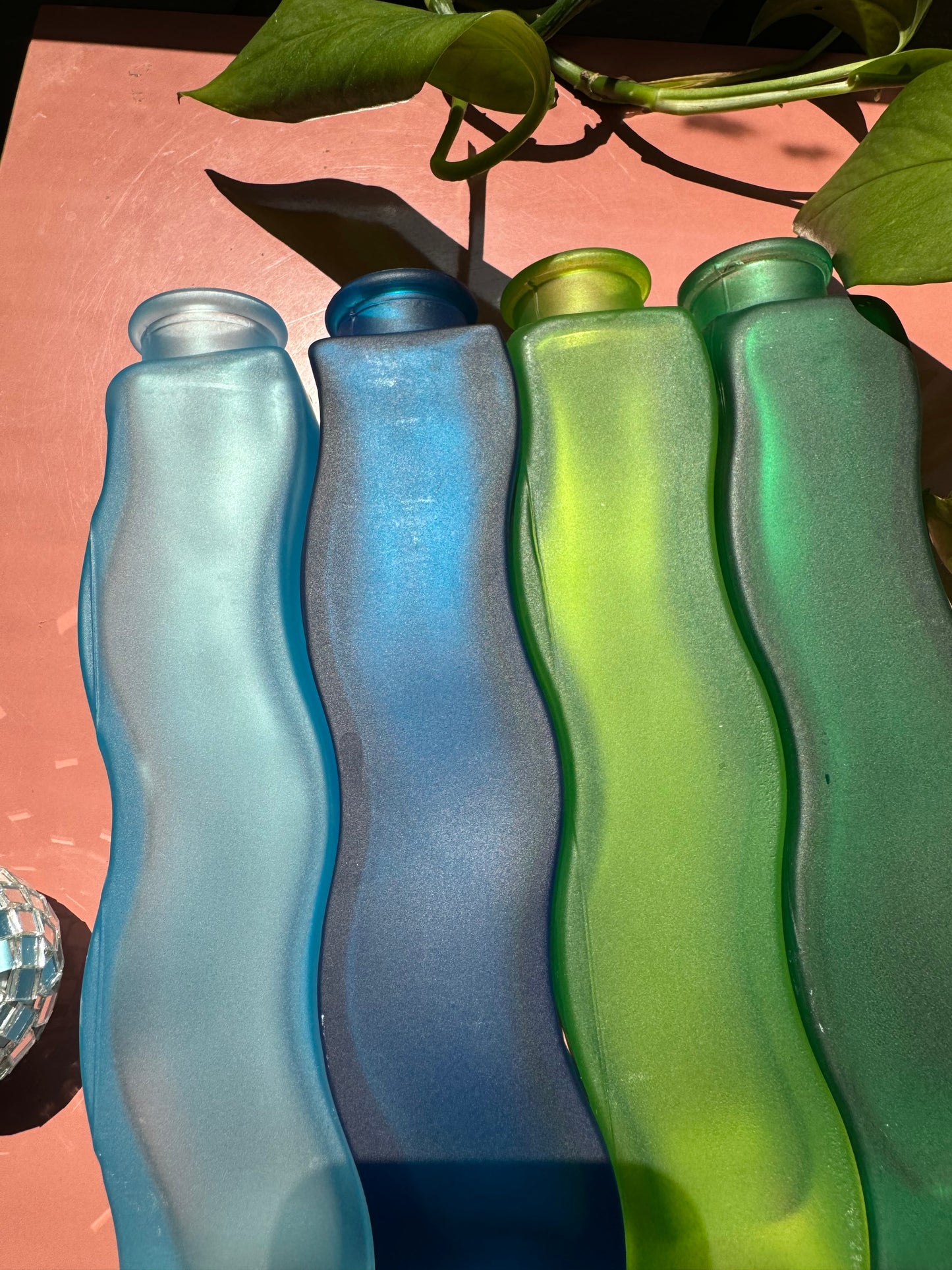 Vintage IKEA Skämt Wavy Vases