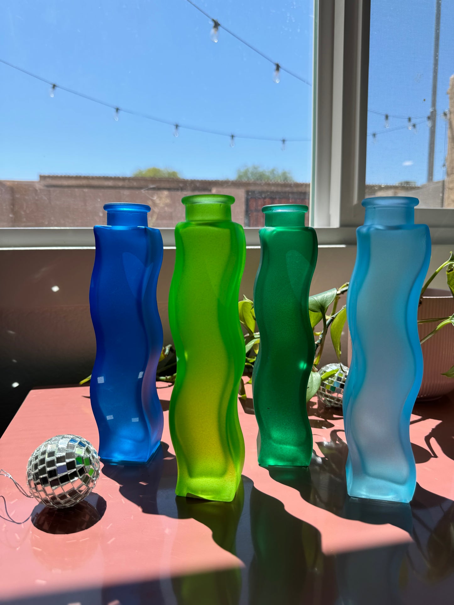 Vintage IKEA Skämt Wavy Vases