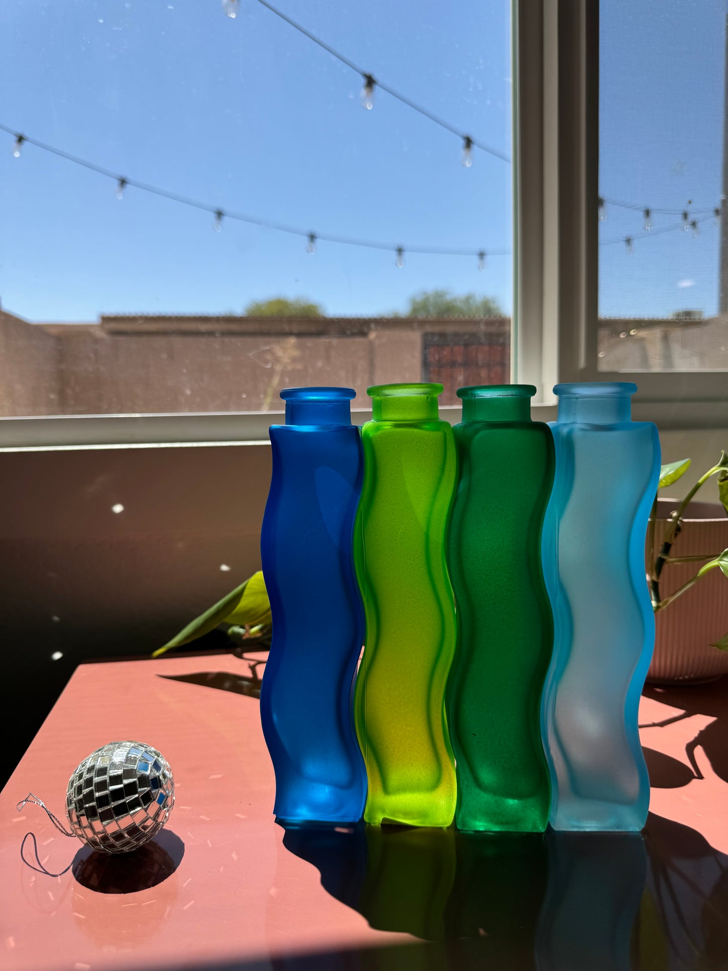 Vintage IKEA Skämt Wavy Vases