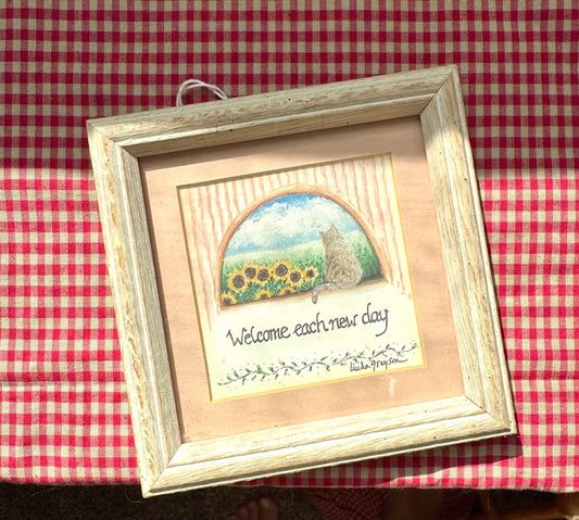 Welcome Each New Day Art Print