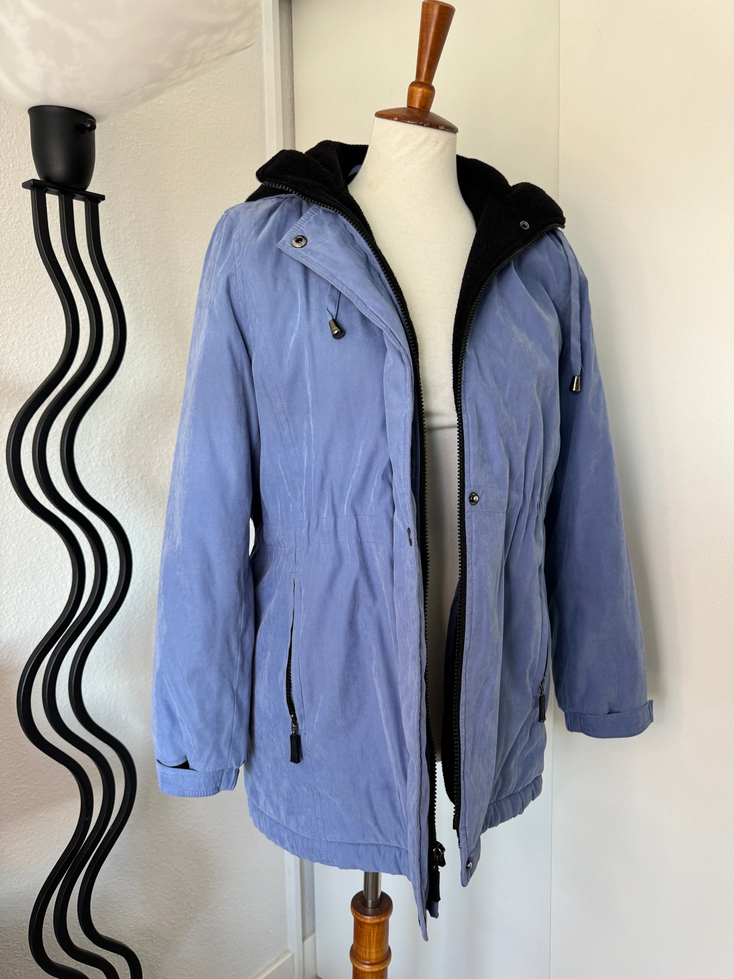 Periwinkle Winter Coat (S)