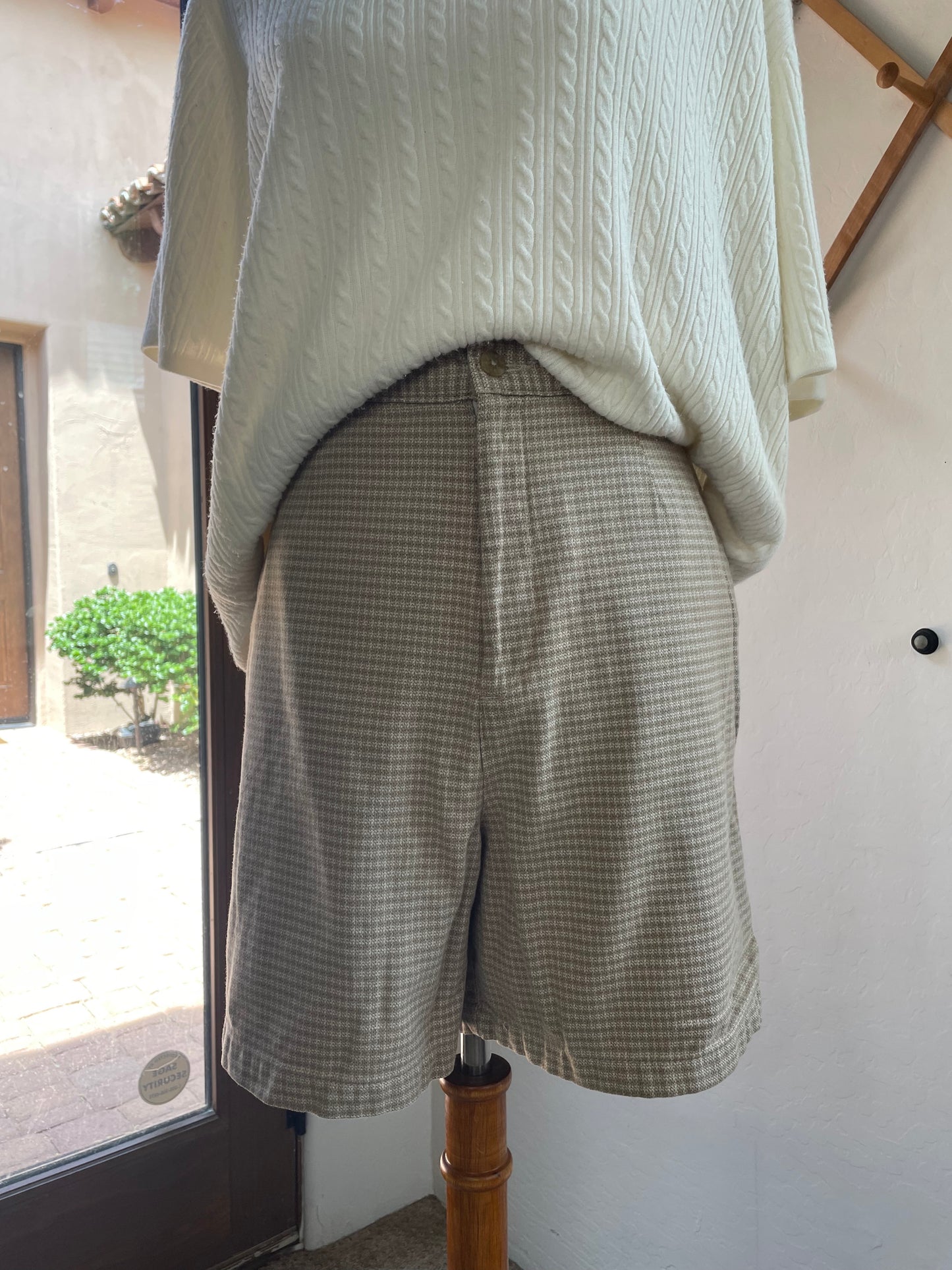 Vintage Herringbone Shorts (L)