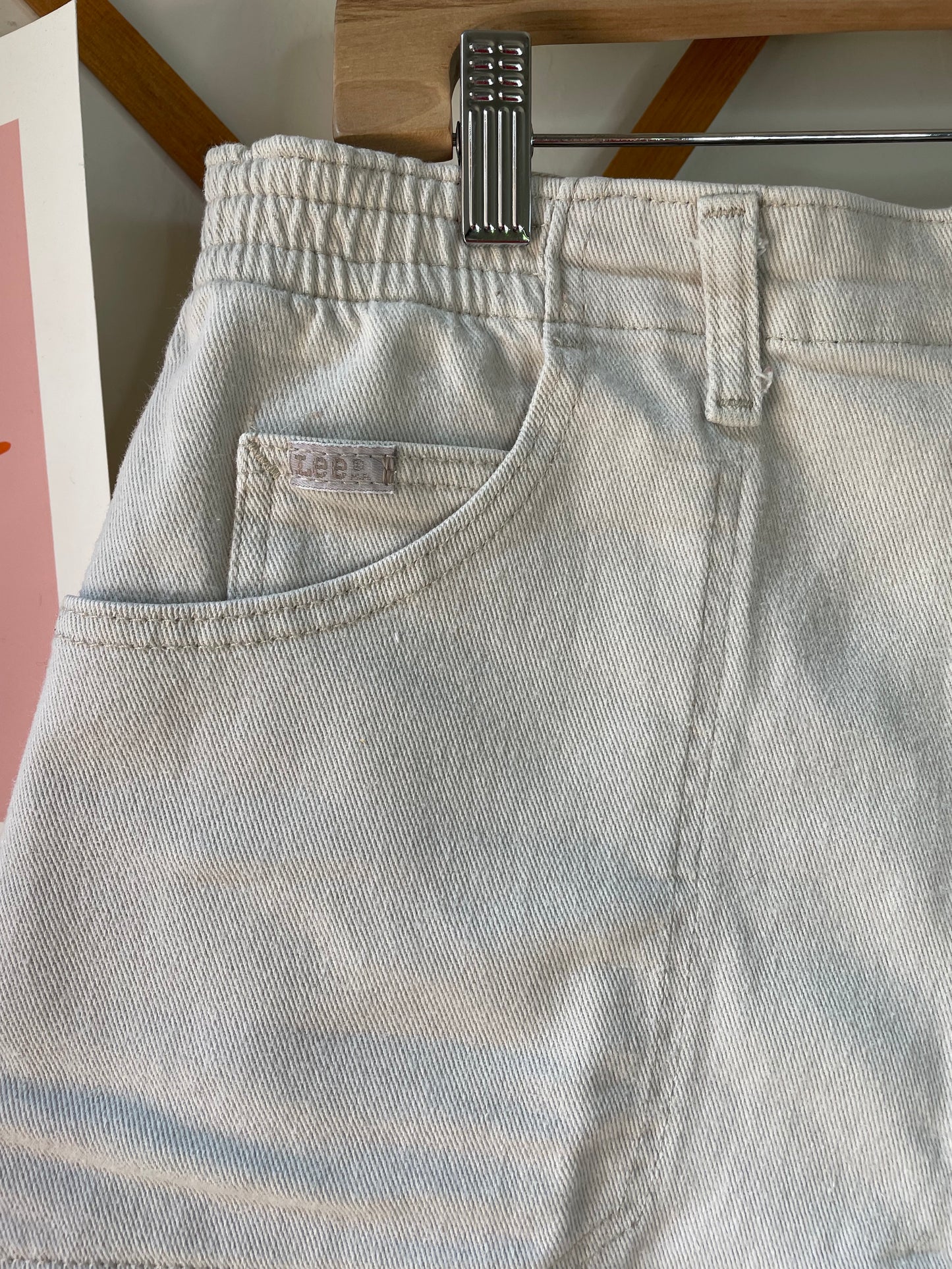 Vintage Lee Stonewash Shorts (XL)