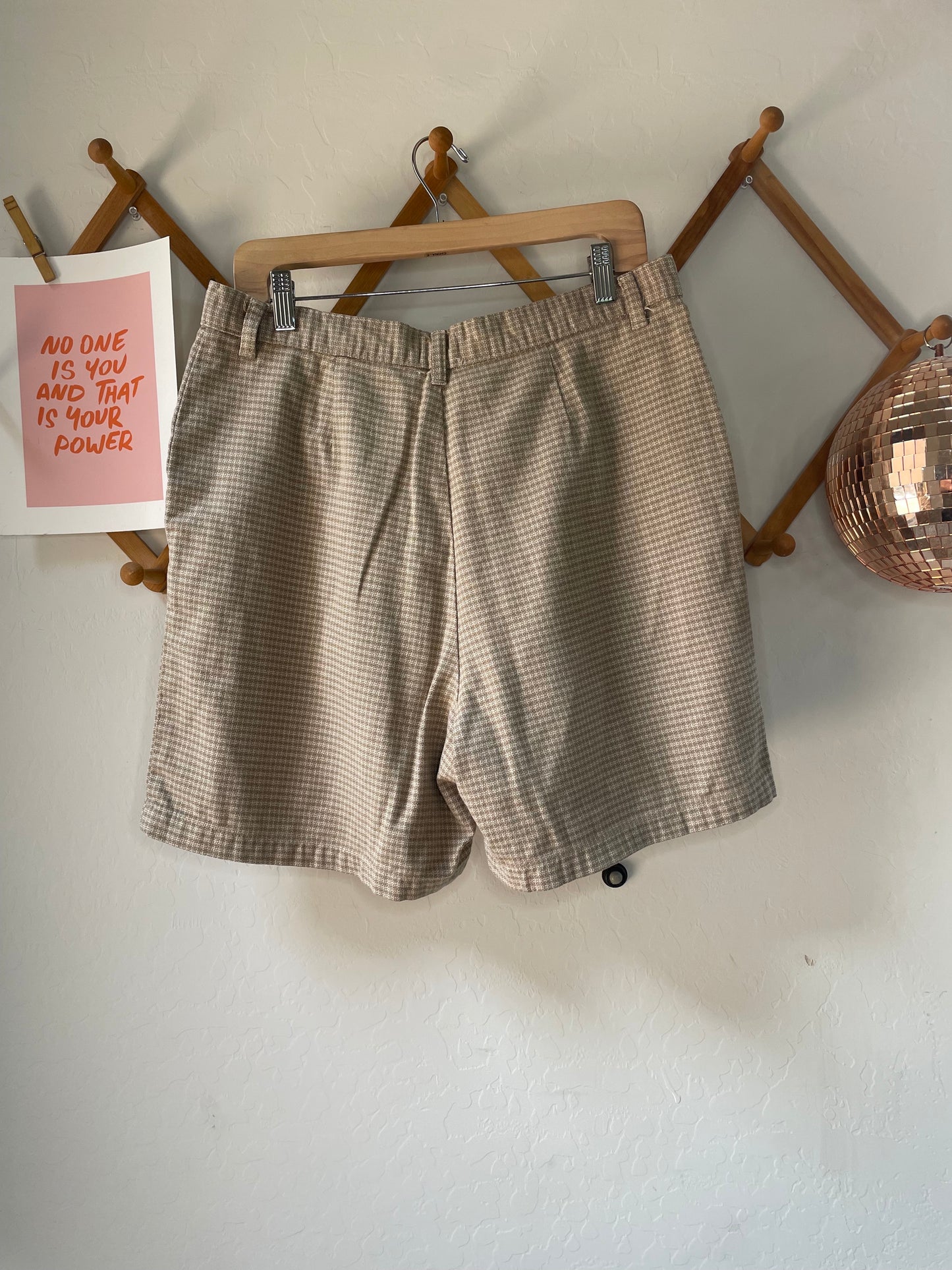 Vintage Herringbone Shorts (L)