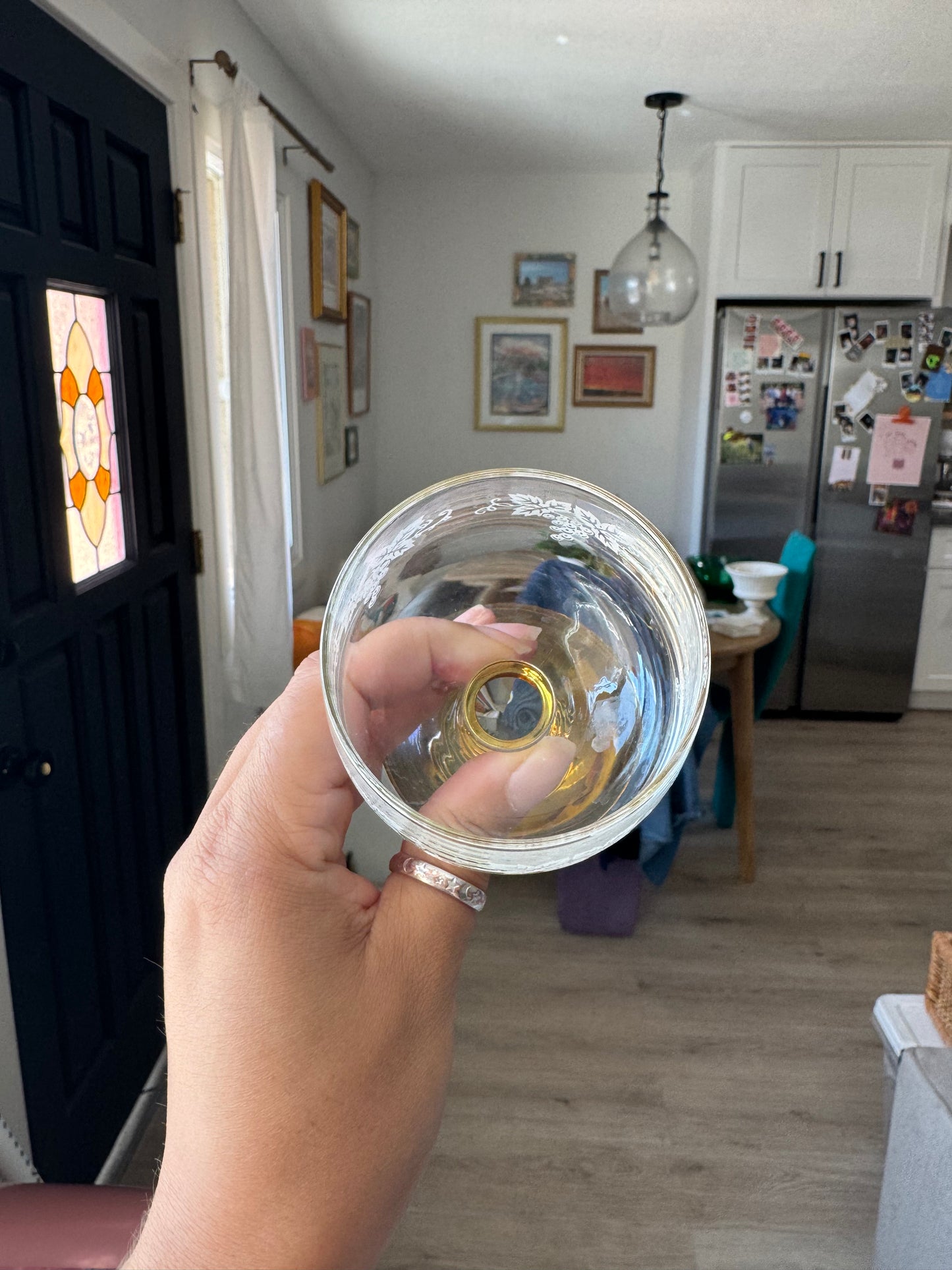 Amber Wine Glasses (3-6 available)