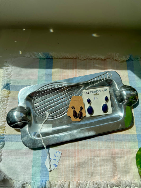 Silver Tennis Platter