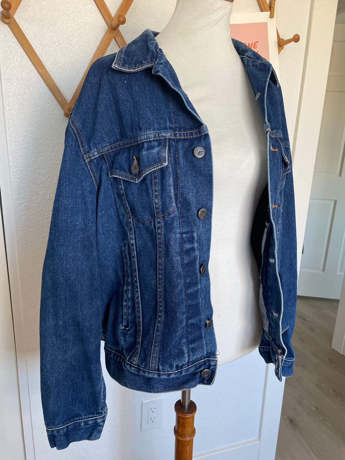 Vintage Denim Jacket (XL)