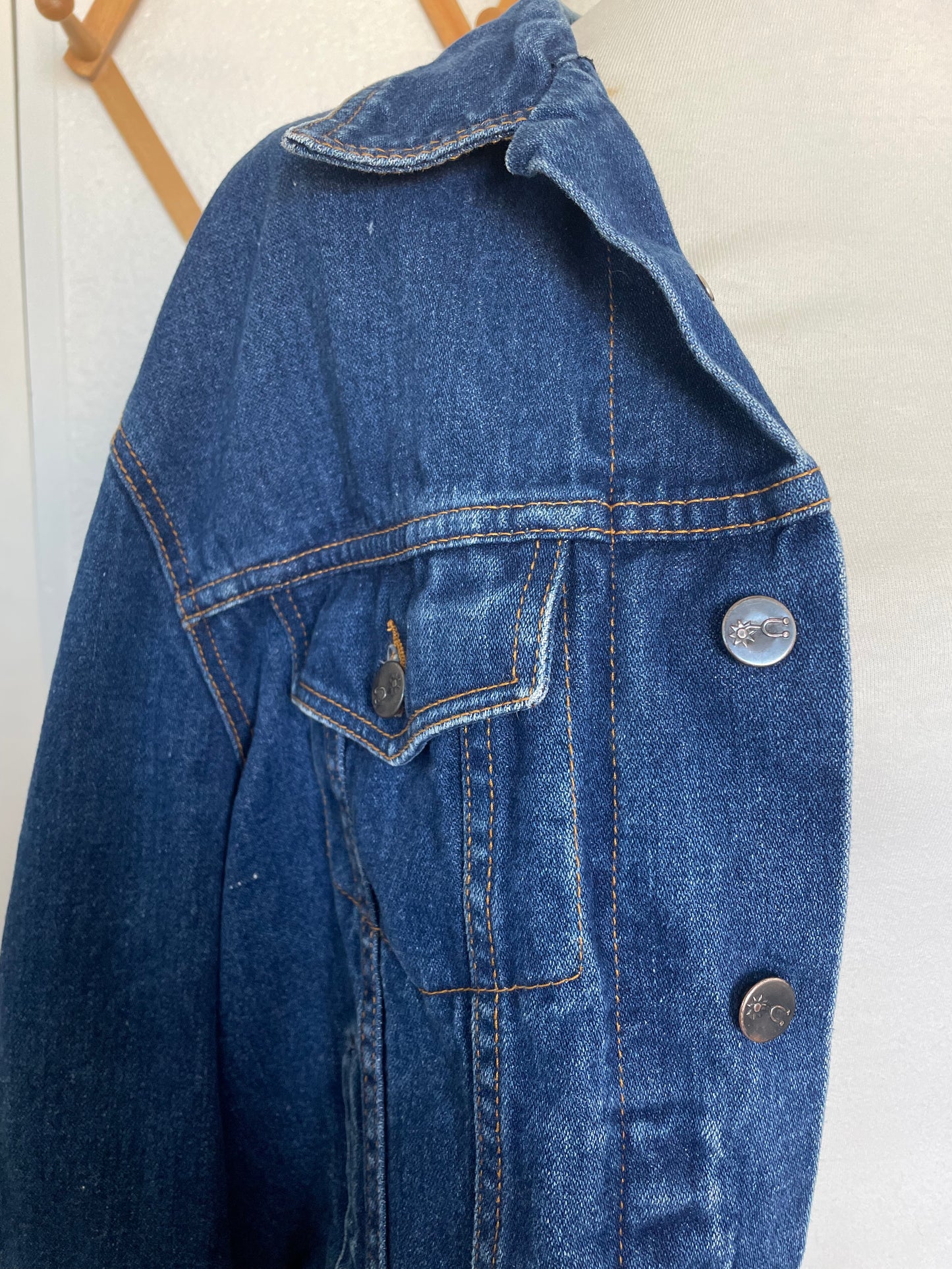 Vintage Denim Jacket (XL)