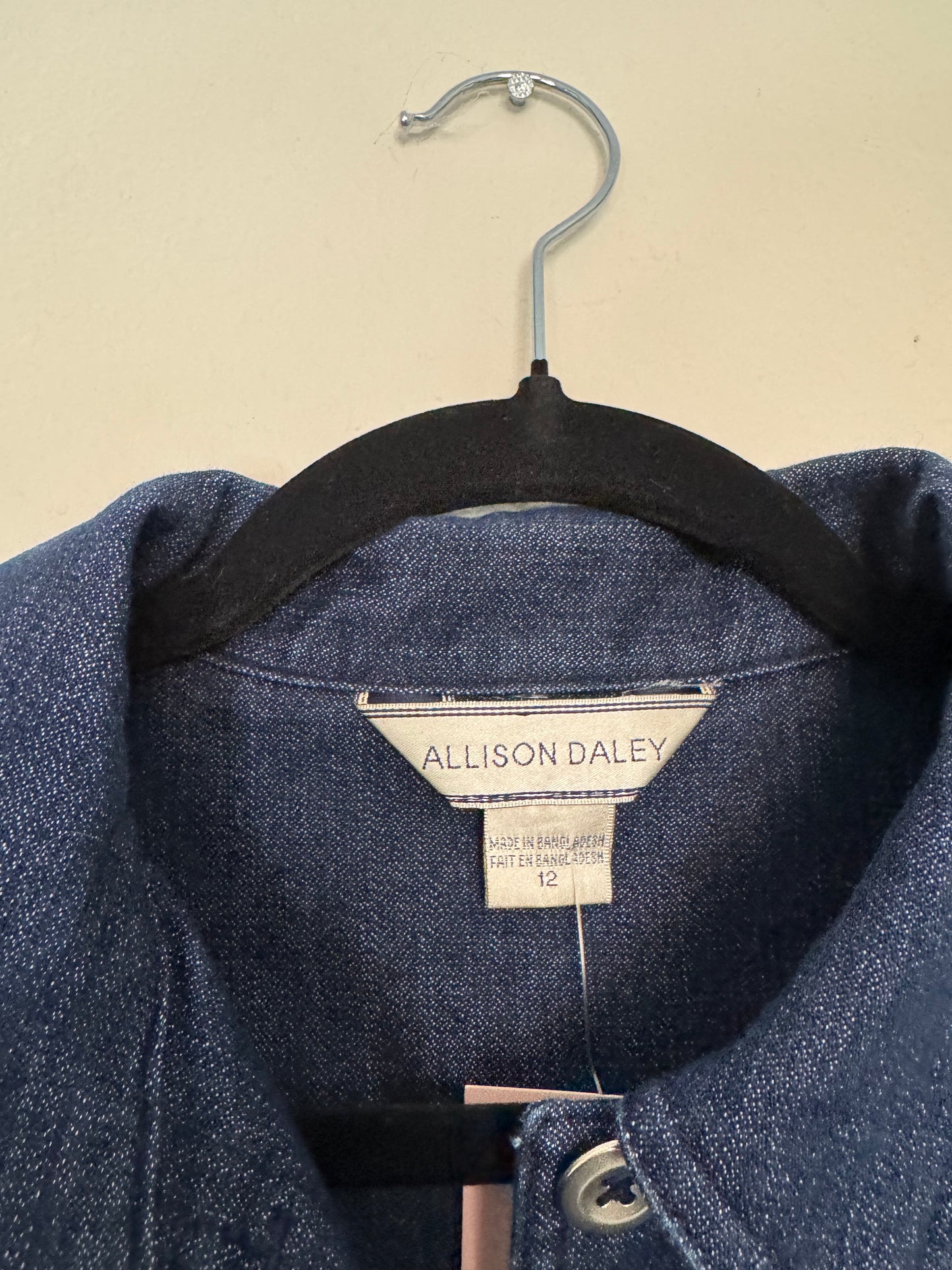 Vintage Dark Wash Denim Jacket (12)