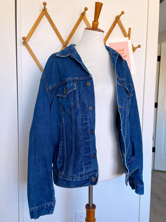 Vintage Denim Jacket (XL)