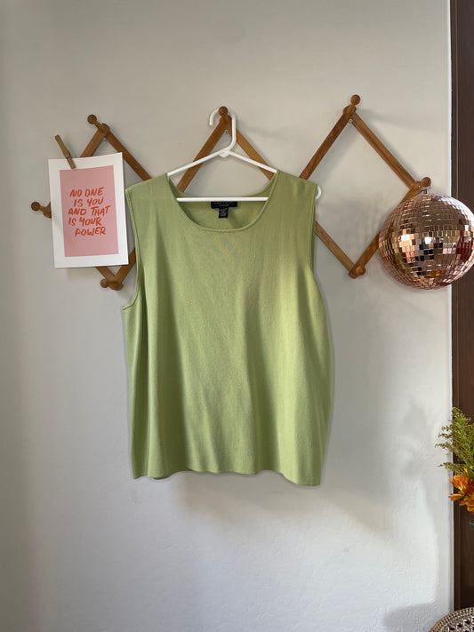 Vintage Green Tank (3X)